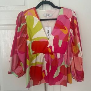 Crosby by Mollie Burch Eleanor Top